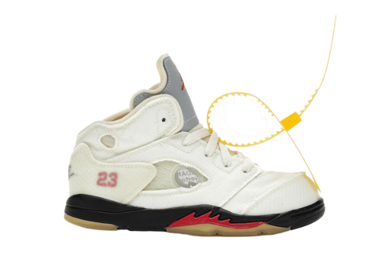 Air Jordan 5 Retro Off-White Sail (TD)