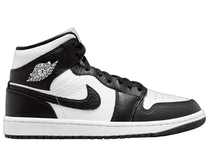 Jordan 1 Mid Homage Black White (W)