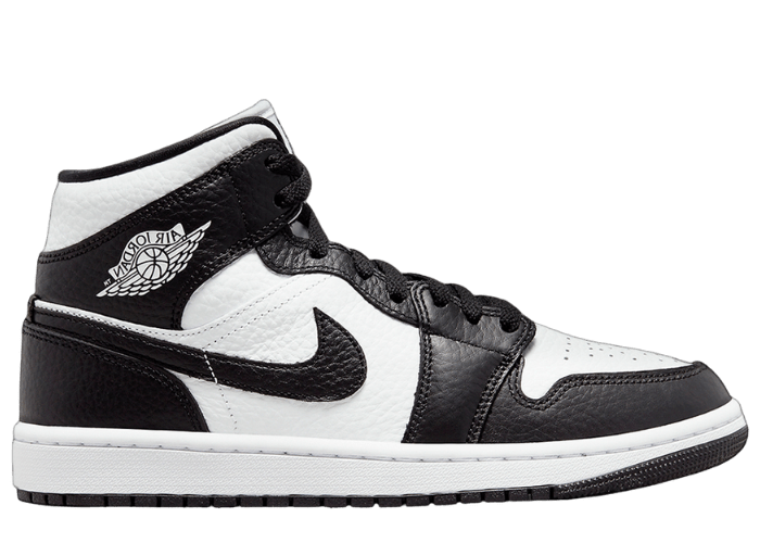 Jordan 1 Mid Homage Black White (W)