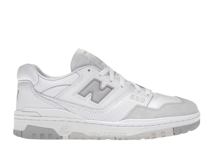 New Balance 550 White Grey Grey