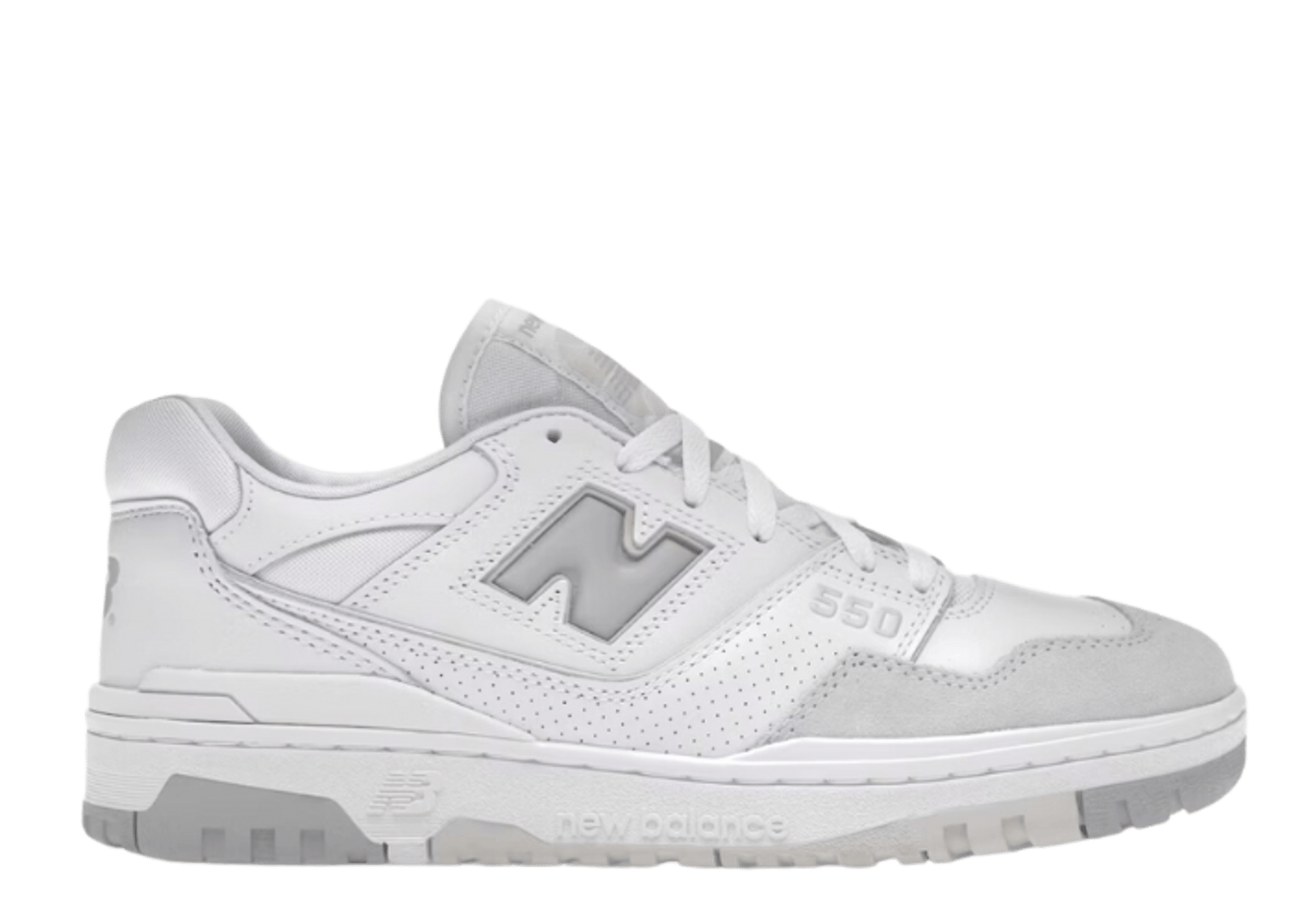 New Balance 550 White Grey Grey