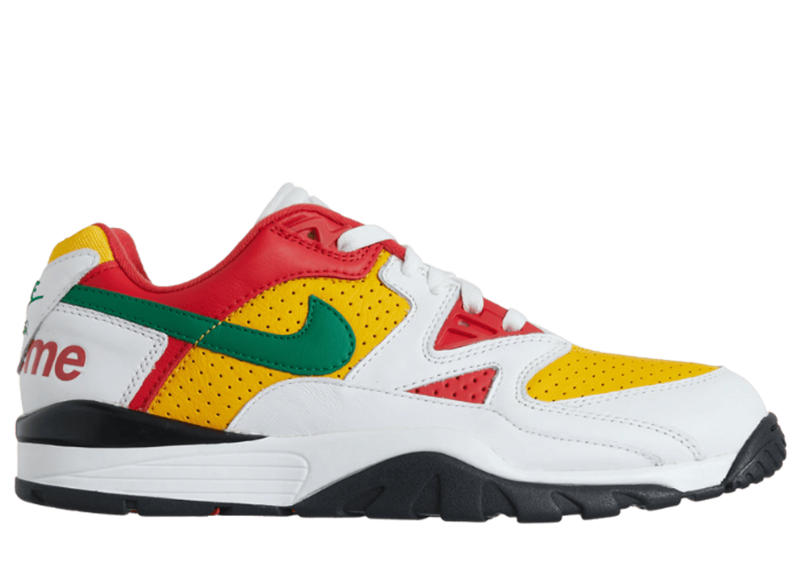 Nike Cross Trainer Low Supreme White Yellow Red