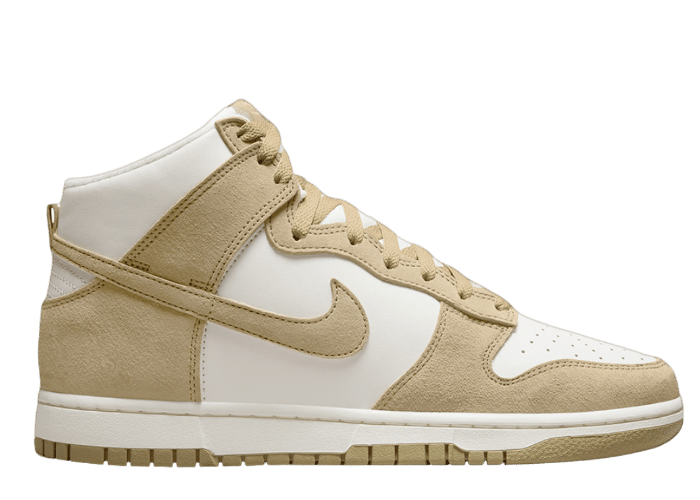 Nike Dunk High Tan Suede