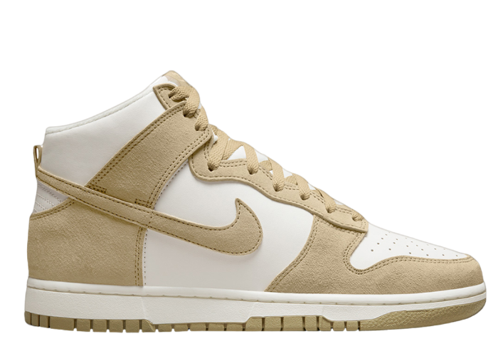 Nike Dunk High Tan Suede