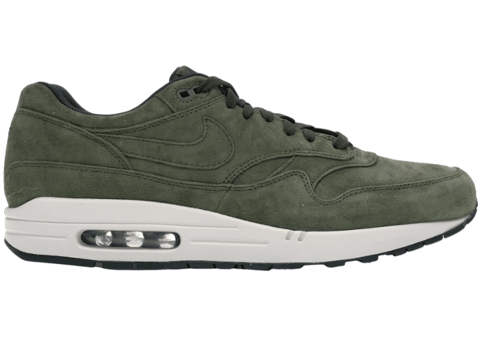 Nike Air Max 1 Olive Canvas Suede