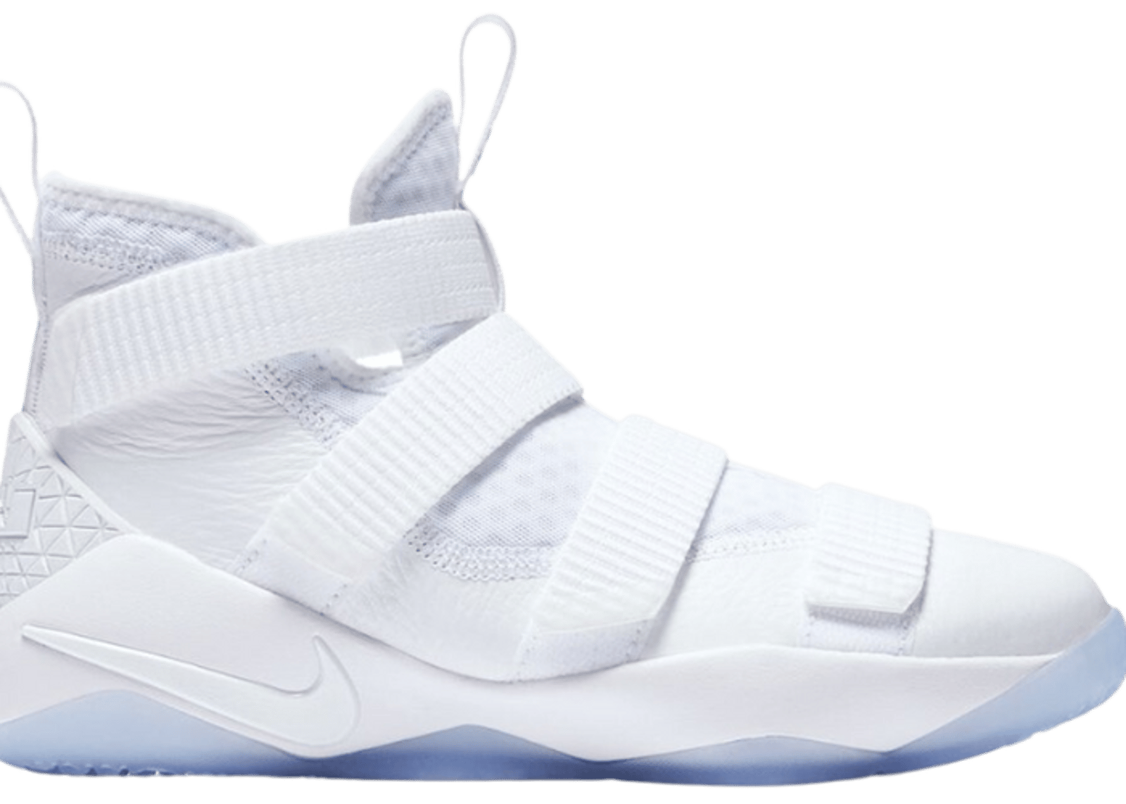 Nike LeBron Zoom Soldier 11 Triple White (GS)