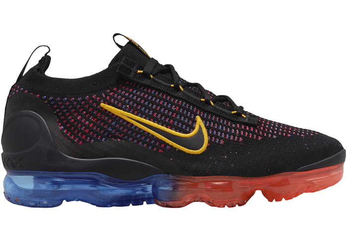 Nike Air VaporMax 2021 FK Black Photo Blue Crimson Gold