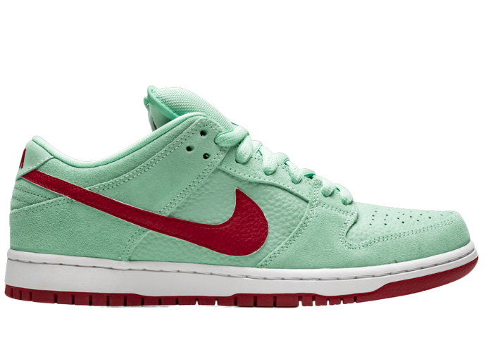 Nike SB Dunk Low Medium Mint Gym Red