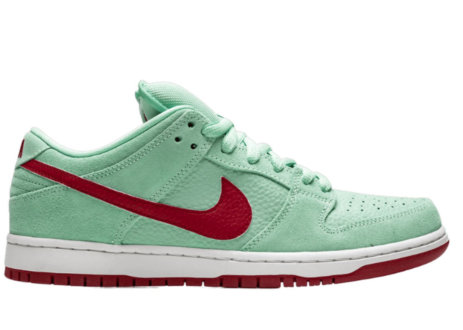 Nike SB Dunk Low Medium Mint Gym Red