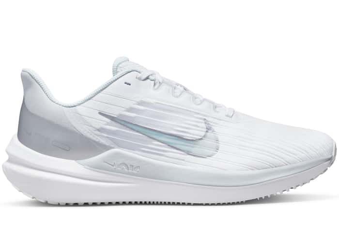 Nike Air Winflo 9 White Metallic Silver (W)