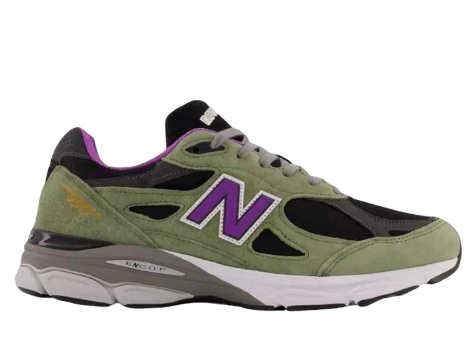 New Balance 990v3 Made In USA By Teddy Santis Green Purple