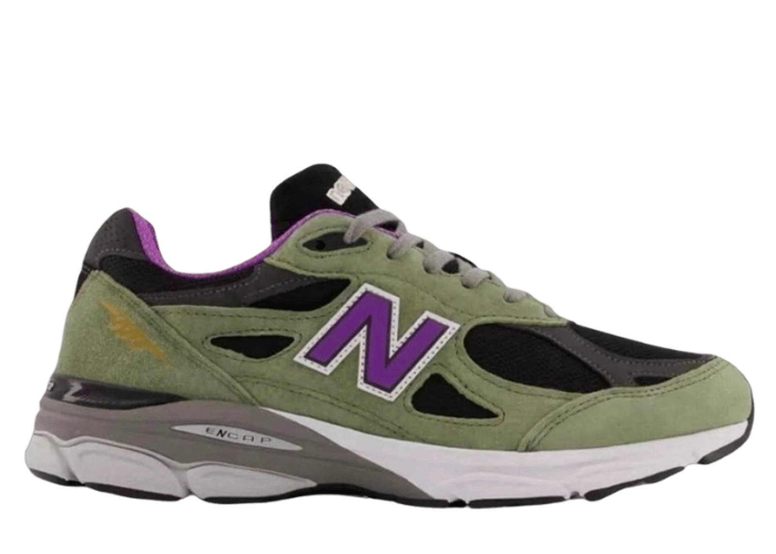 New Balance 990v3 Made In USA By Teddy Santis Green Purple M990TC3