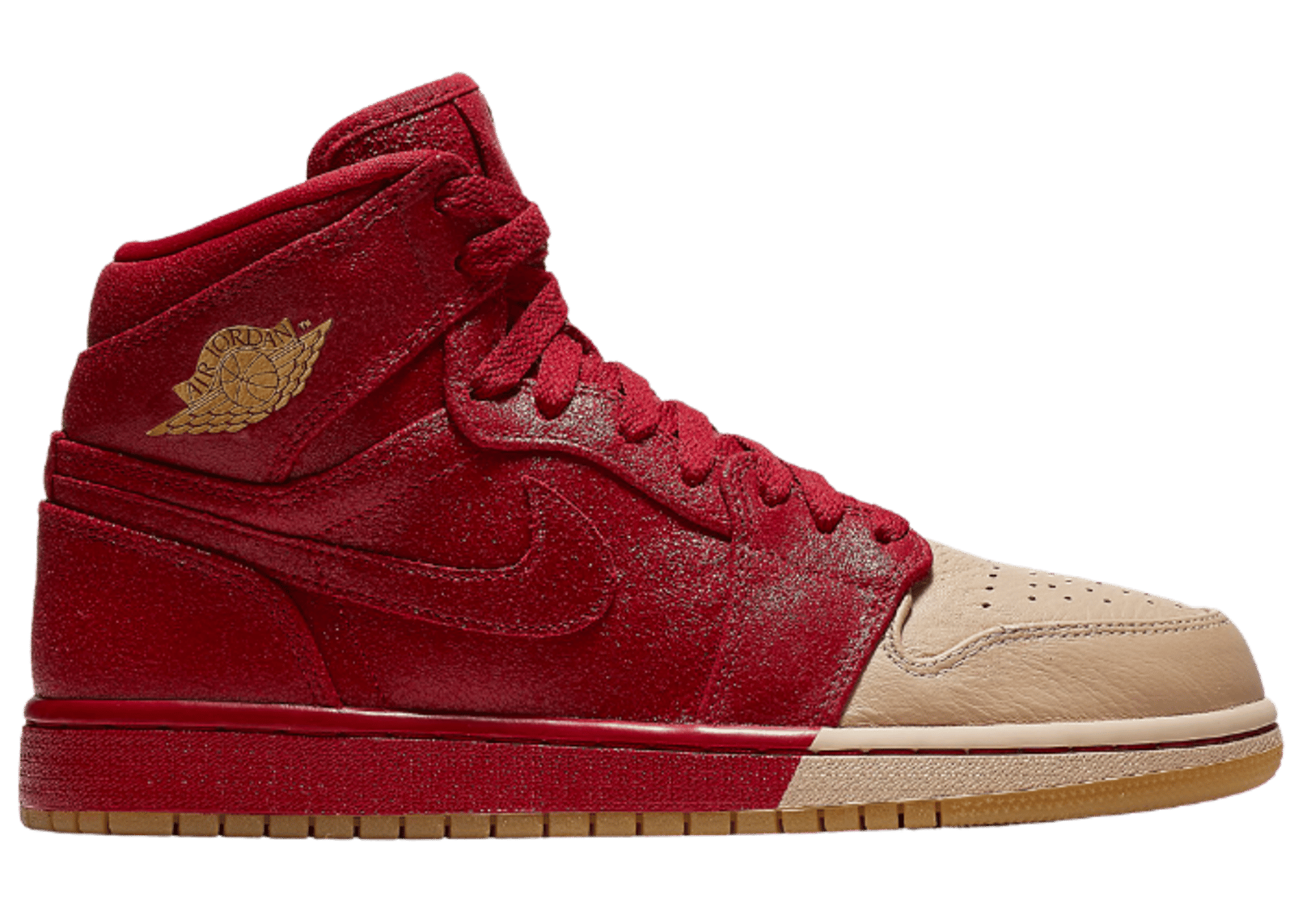 Air Jordan 1 Retro High Dip-Toe Red (W)
