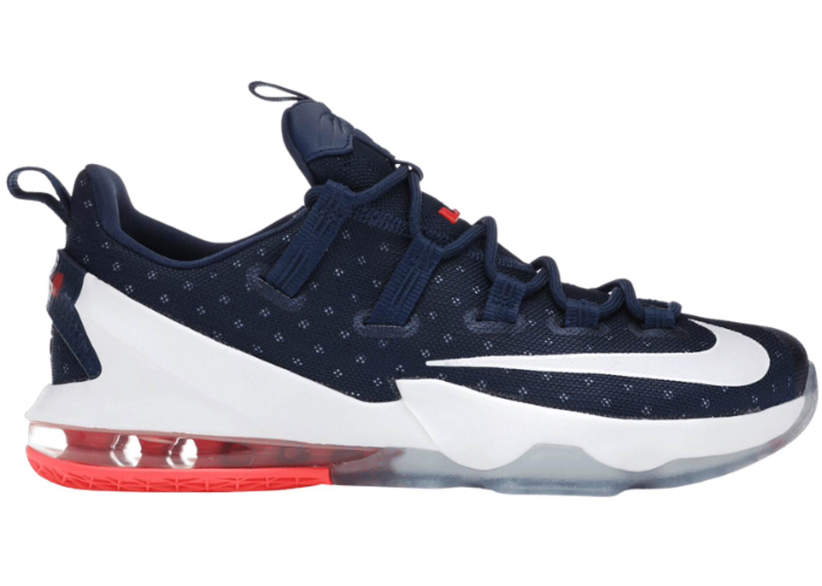 Nike LeBron 13 Low USA 831925-416 Raffles Where to Buy