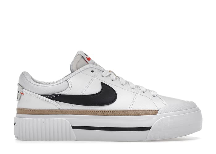 Nike Court Legacy Lift White Black (W)