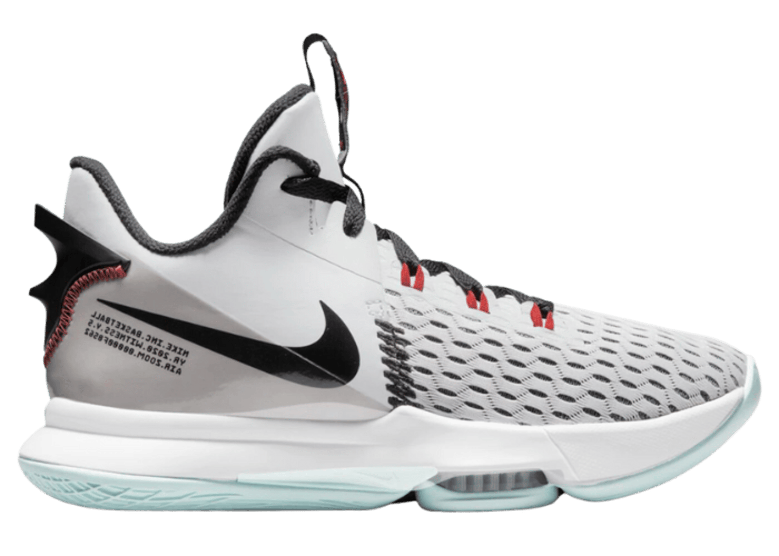 Nike LeBron Witness 5 Pure Platinum Light Dew