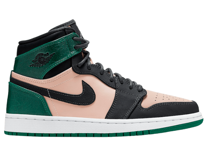 Jordan 1 Retro High Bio Beige Anthracite Mystic Green (W)