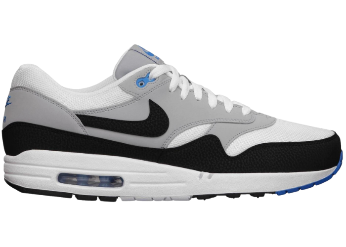 Nike Air Max 1 White Black Photo Blue