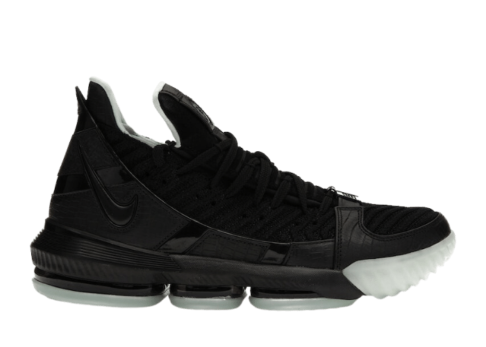 Nike LeBron 16 Low Triple Black - CI2668-002 Raffles & Where