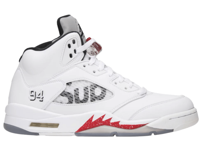 Jordan 5 Retro Supreme White