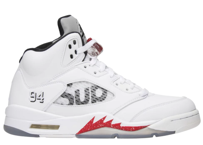Jordan 5 Retro Supreme White