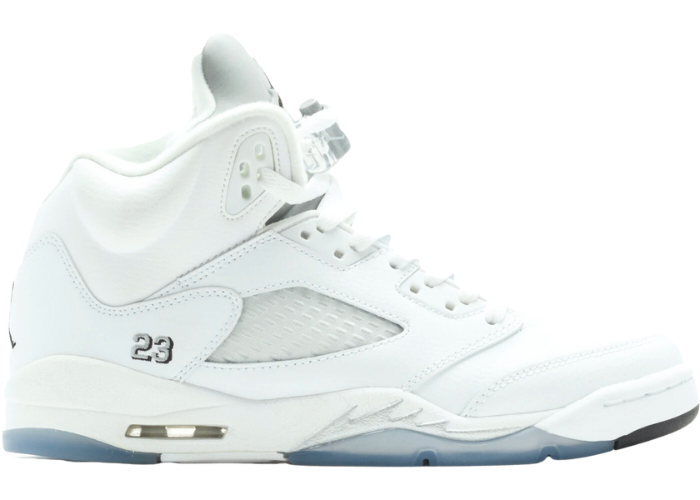 Size 13 - Air Jordan 5 Retro 2015 White Metallic The Air Jordan 5  main image 2