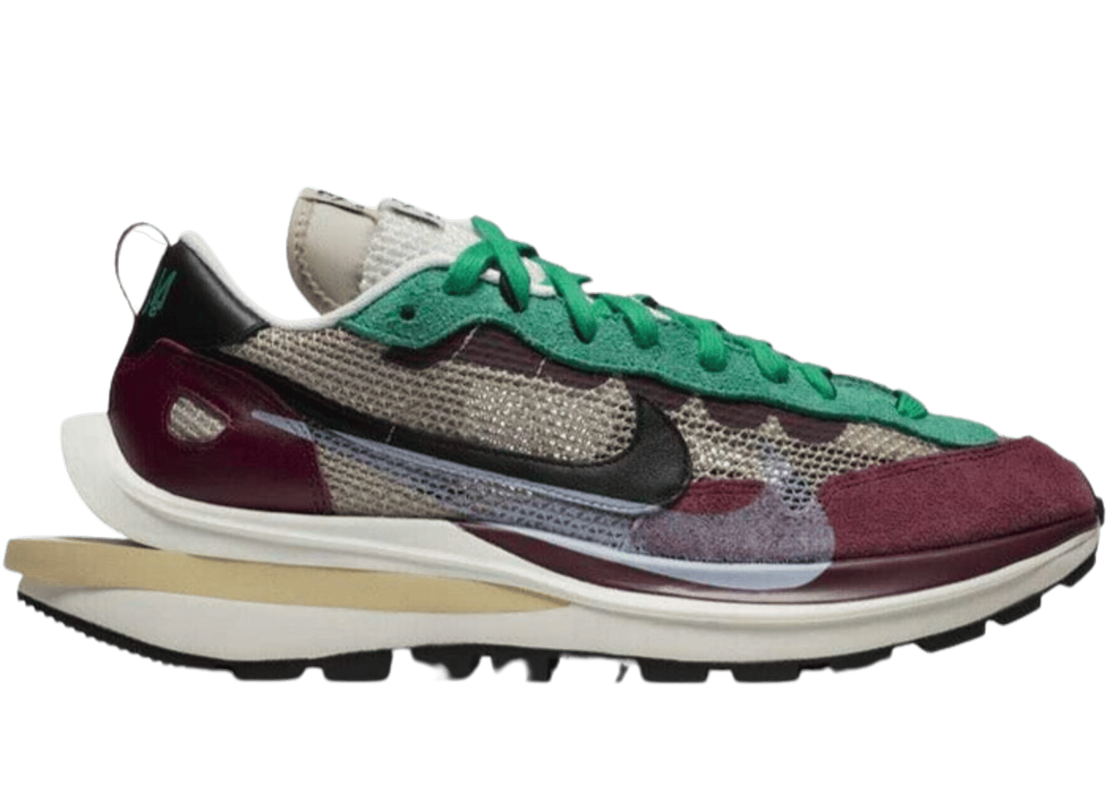 Nike Vaporwaffle sacai Villain Red Neptune Green