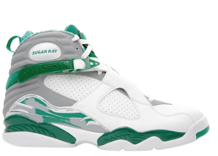 Jordan 8 Retro Ray Allen Boston Celtics PE Home