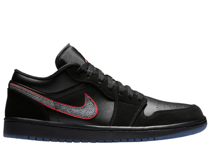 Jordan 1 Low Black Red Orbit