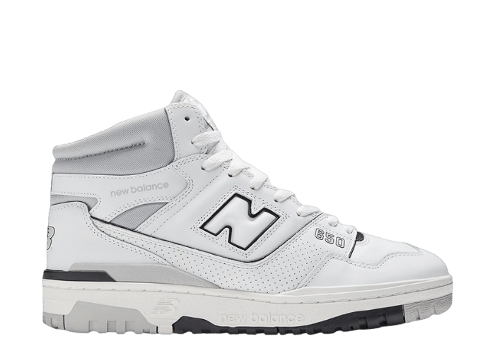 New Balance 650 White Grey Black