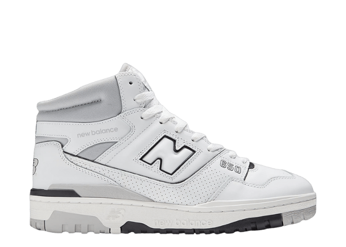 New Balance 650 White Grey Black