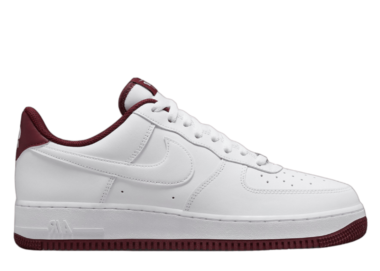 Nike Air Force 1 Low White Dark Beetroot