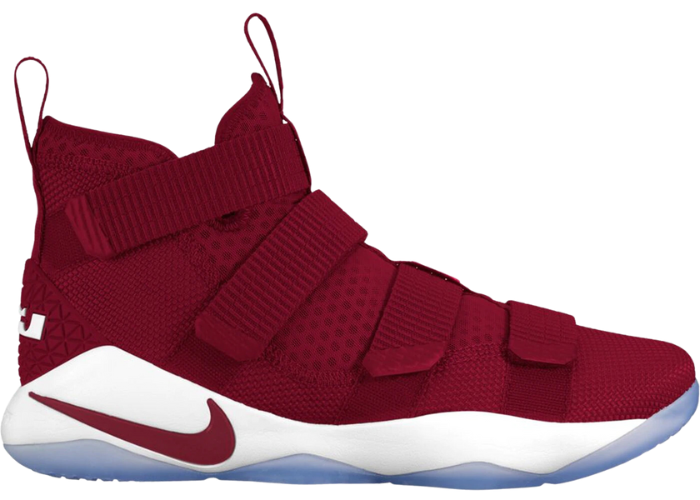 lebron soldier 11 red stardust