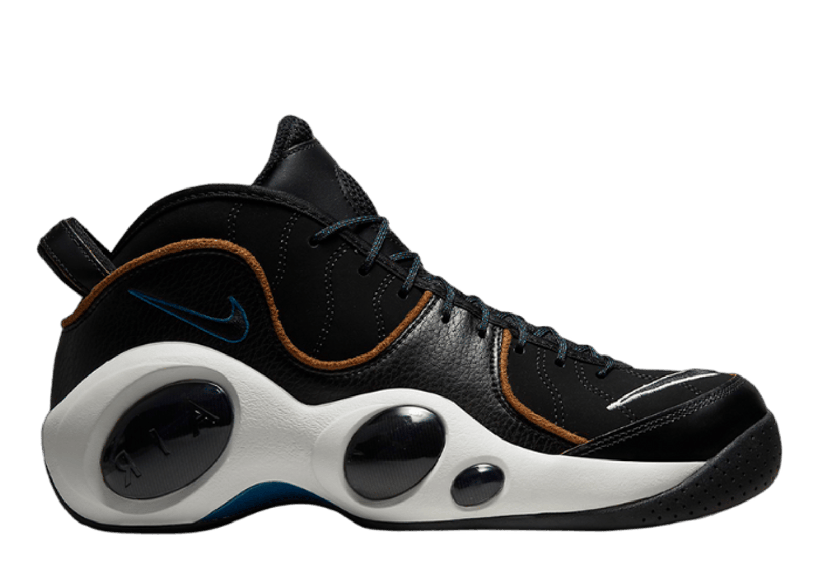 Nike Air Zoom Flight 95 Black Valerian Blue Ale Brown