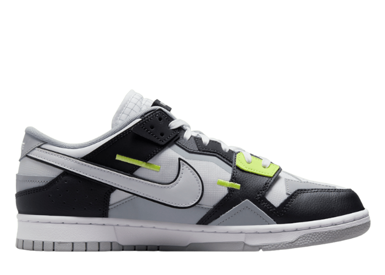 Nike Dunk Low Scrap Wolf Grey Light Lemon Twist