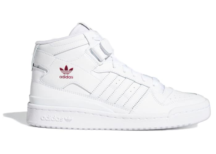 adidas Forum Mid White Shock Pink (W)