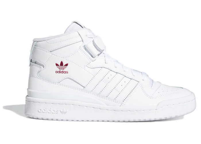 adidas Forum Mid White Shock Pink (W)