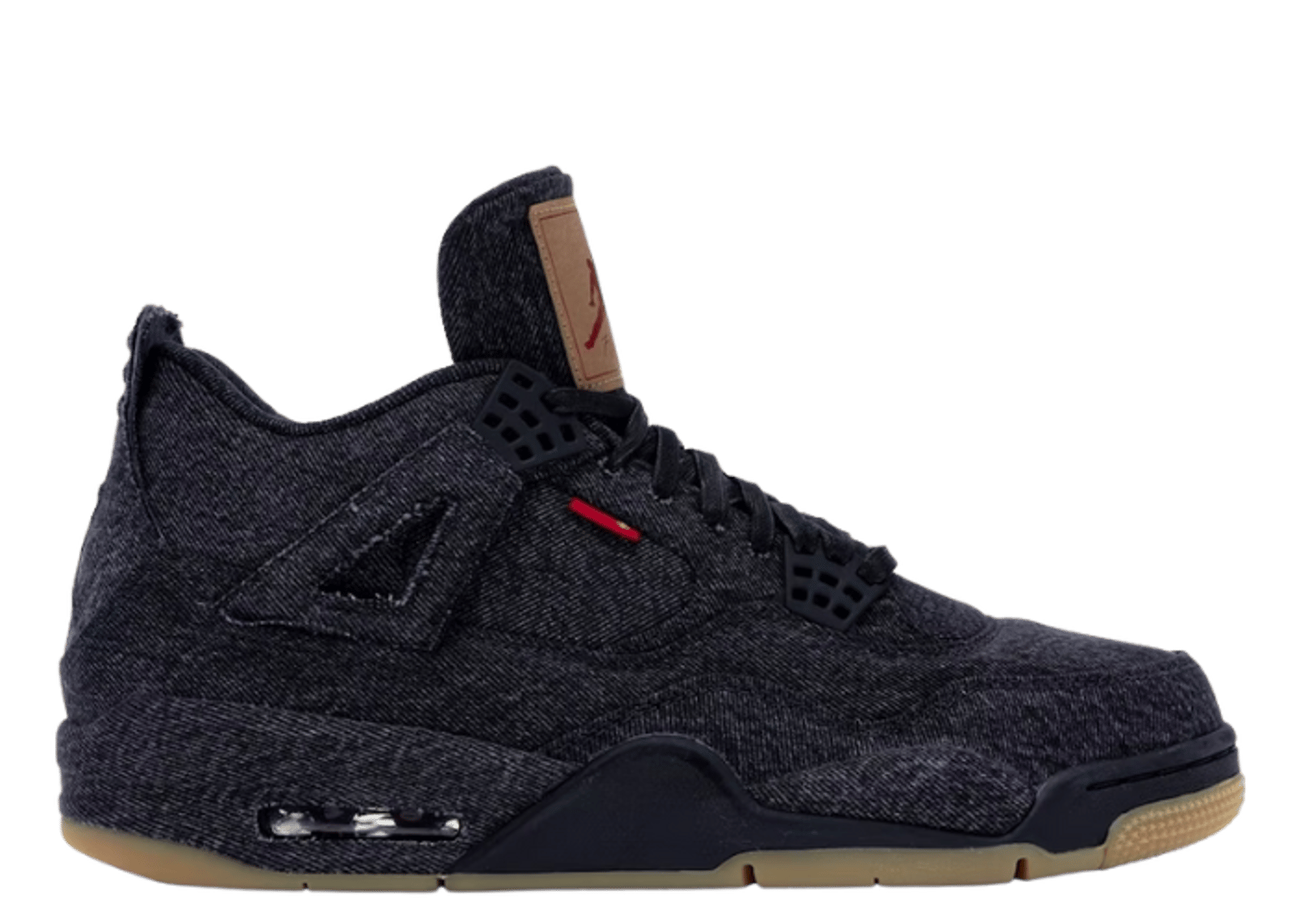 Jordan 4 Retro Levi's Black (Blank Tag)