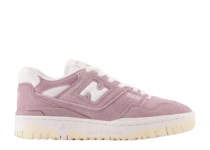 New Balance 550 Pink Suede (W)