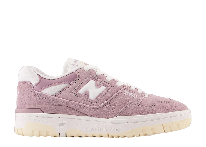 New Balance 550 Pink Suede (W)