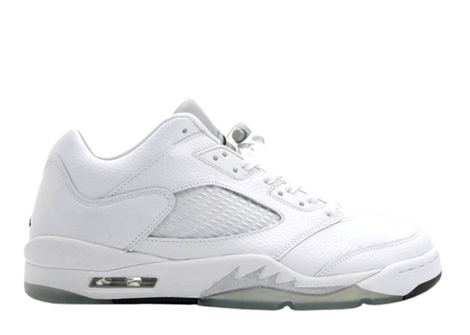 Jordan 5 Retro Low Metallic White (W)