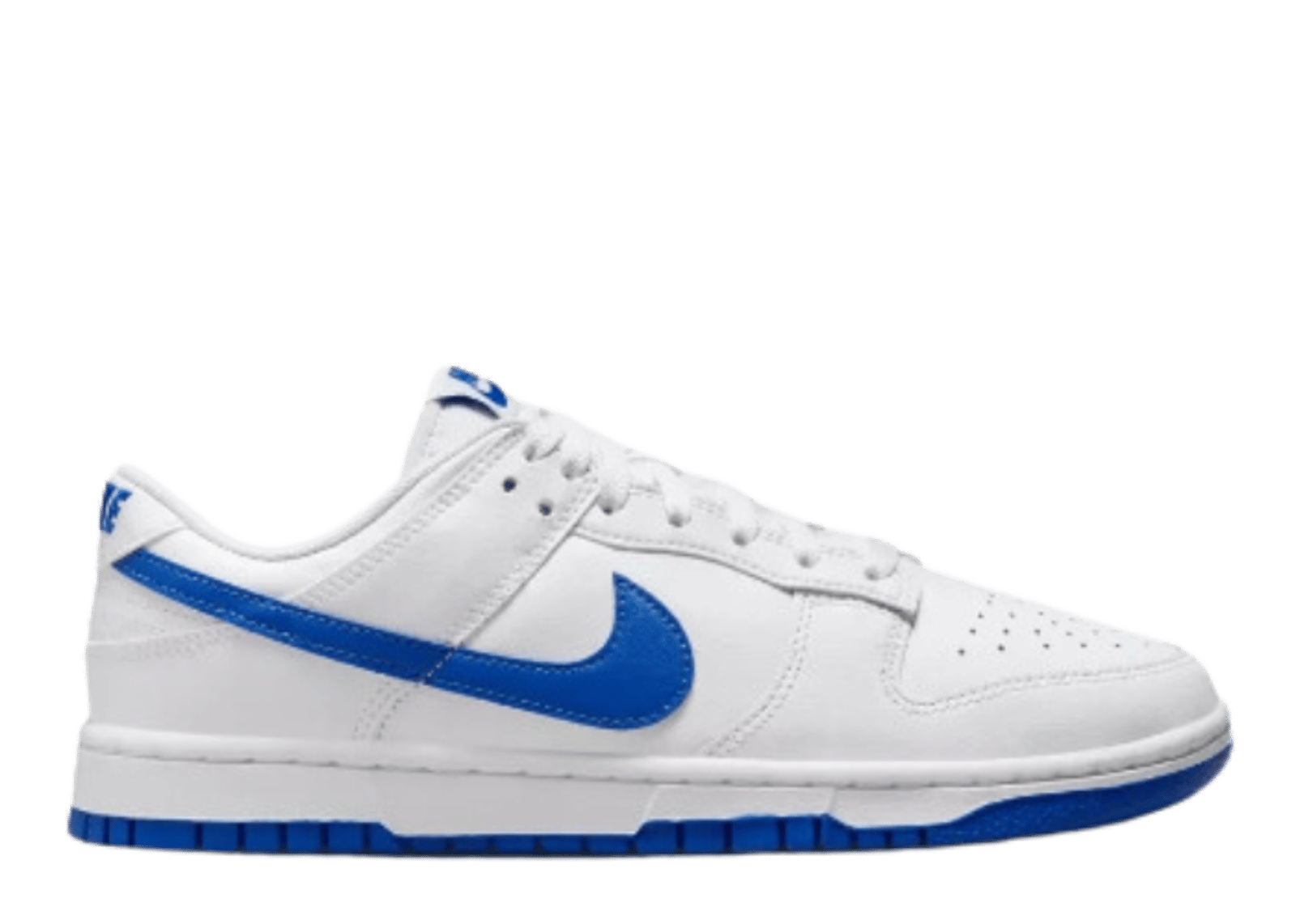 Nike Dunk Low White Hyper Royal