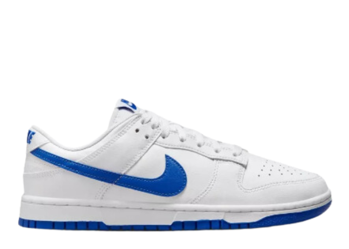 Nike Dunk Low White Hyper Royal