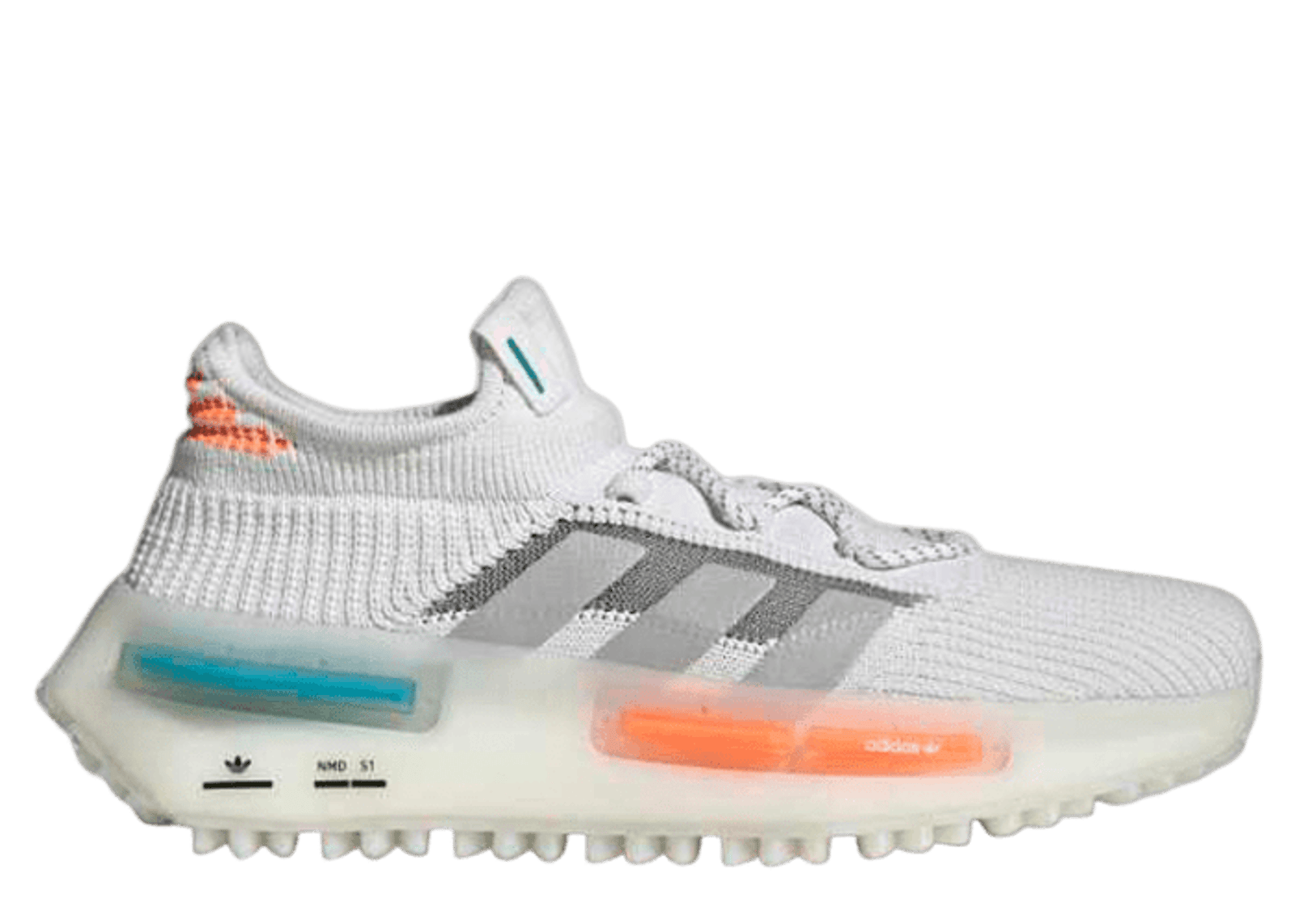 adidas NMD S1 White Teal Orange