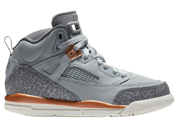 Air Jordan Spizike Wolf Grey Metallic Red Bronze (PS)