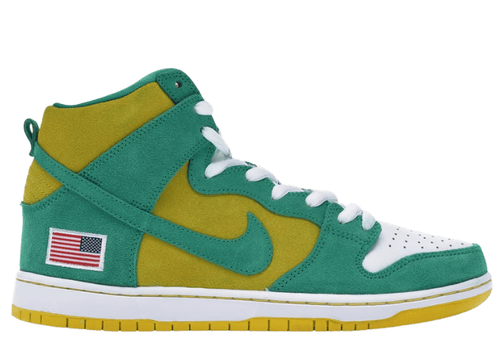 Nike SB Dunk High Oakland Athletics - 305050-337 Raffles