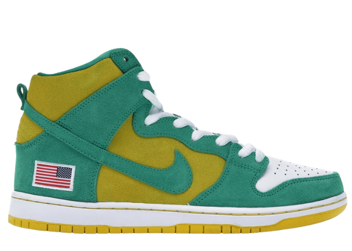 Nike SB Dunk High Oakland Athletics