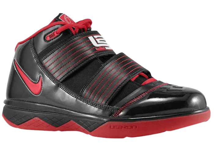 2009 Nike Zoom Soldier III LeBron Team Bank Black Silver Size 11 367183-011 2009 Nike Zoom Lebron Soldier 3 Black 367183-011 Basketball  main image 4