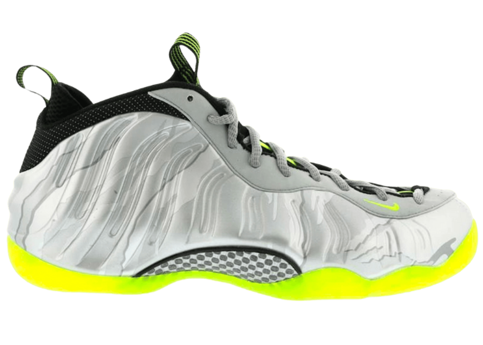 Nike Air Foamposite One Silver Volt Camo 575420-004