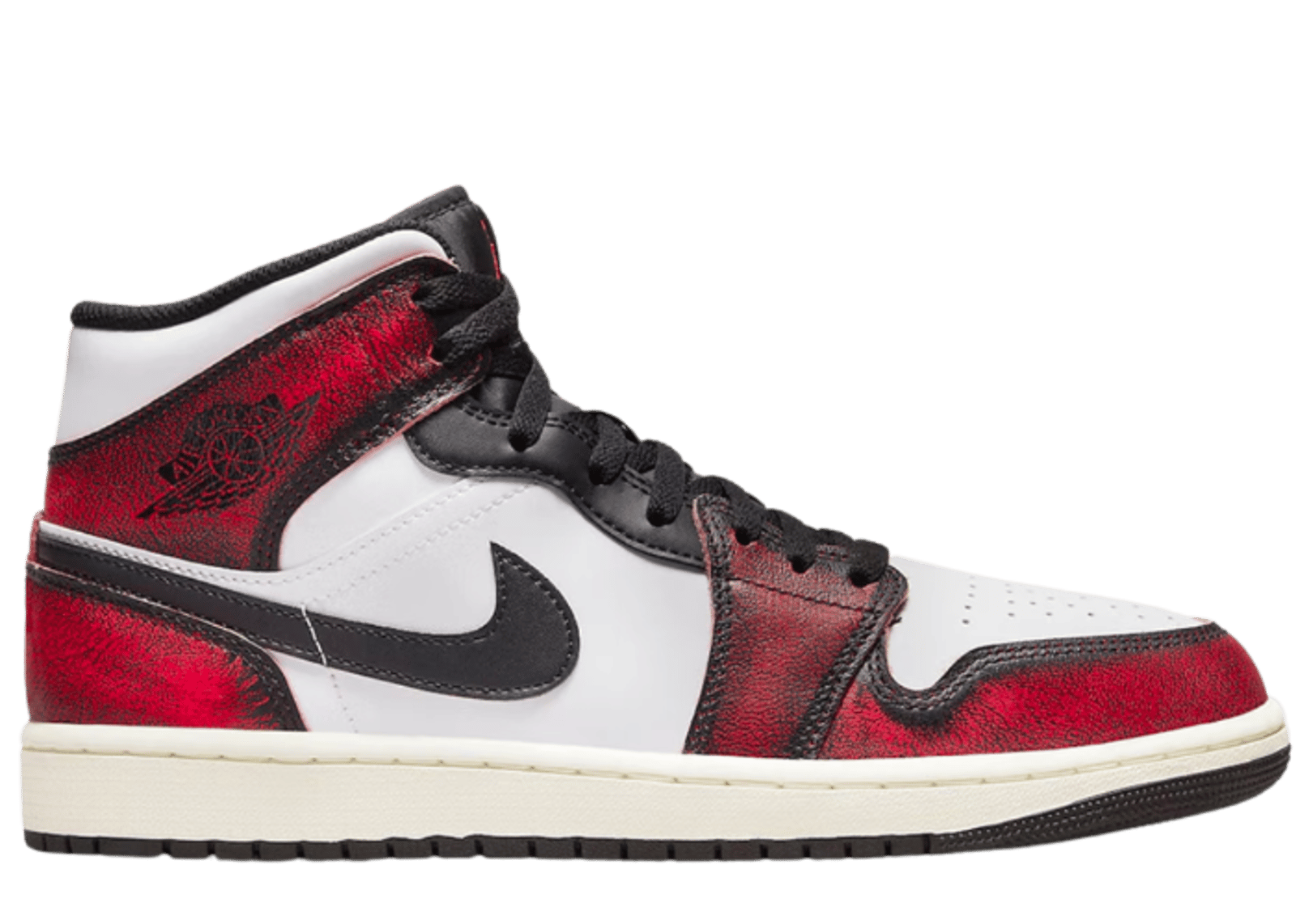 Jordan 1 Mid Wear-Away Chicago